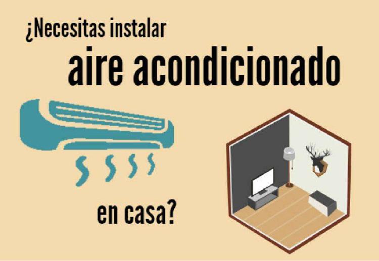 Instalacin de aire acondicionado split