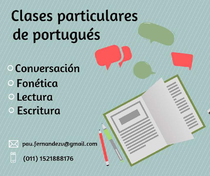 Clases particulares de portugués en CABA Y GBA