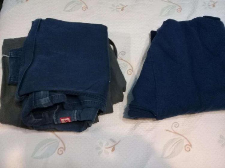 Dos pantalones y un buzo (usados)