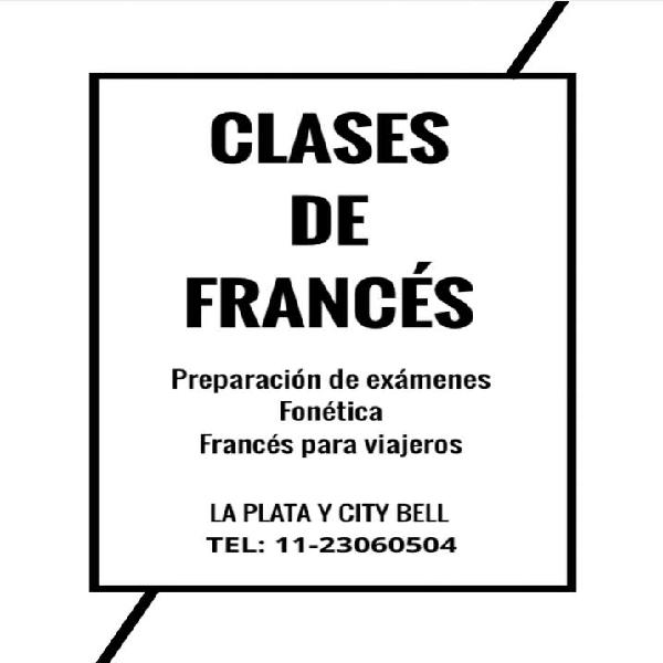 clases de frances-LaPlata y Buenos Aires