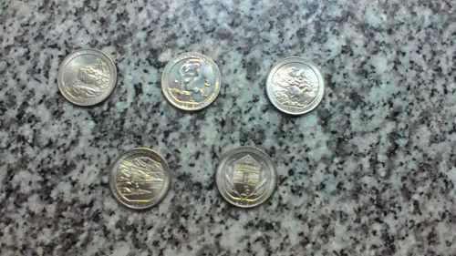 5 Monedas Quarter Dollar Parques Nacionales De