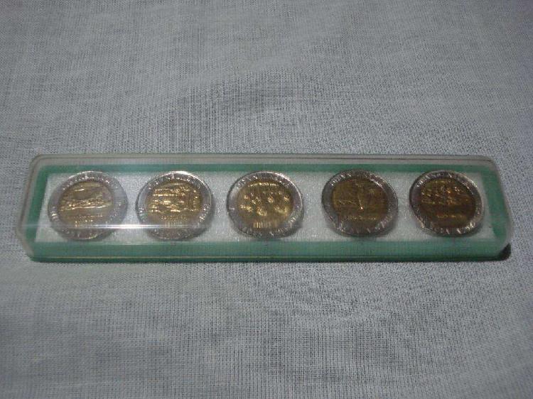 Monedas Del Bicentenario en Cajita