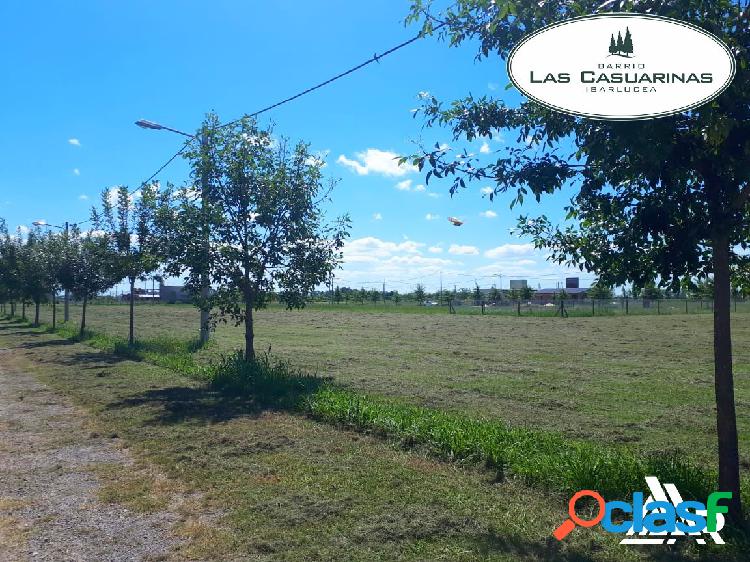 VENTA DE LOTES EN BARRIO CERRADO LAS CASUARINAS.