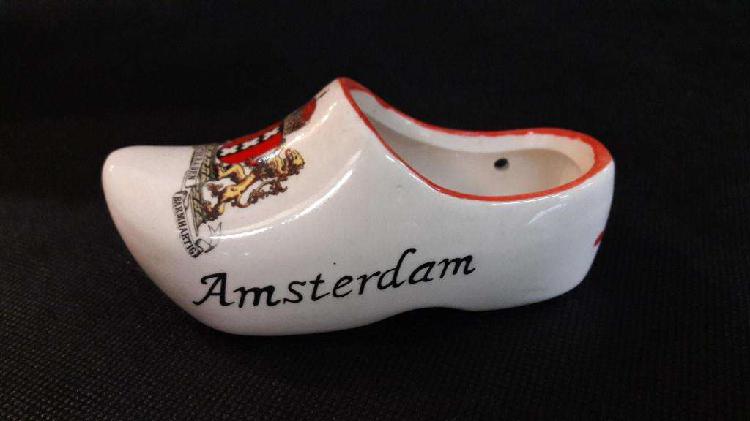 Zapato Porcelana Holandesa Miniatura #2312