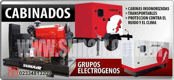 grupos electrogenos cabinados. cabinas y trailer para grupos