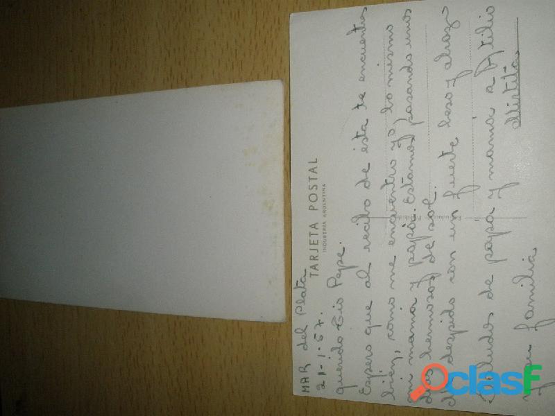 Gp1160 Tarjeta Postal Antigua 1950