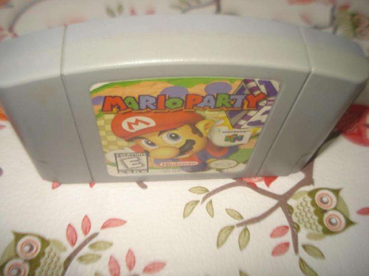 Juego Mario Party Original para nintendo 64 en impecable