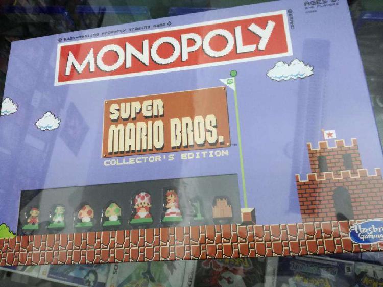 Monopolio Mario Bros Juego de mesa Nintendo