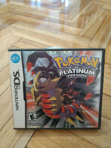 Pokémon Platinum Nintendo Ds Juego