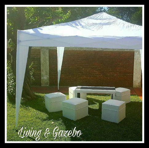 Alquiler de livings y gazebos zona sur