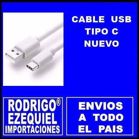 CABLE USB TIPO C NUEVO IMPORTADO