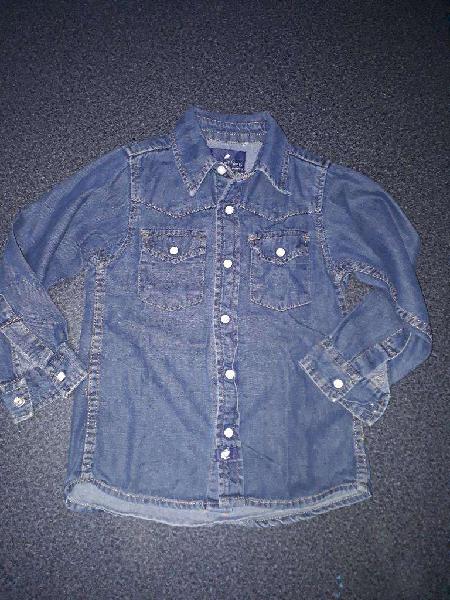 Camisa de Jeans Infantil