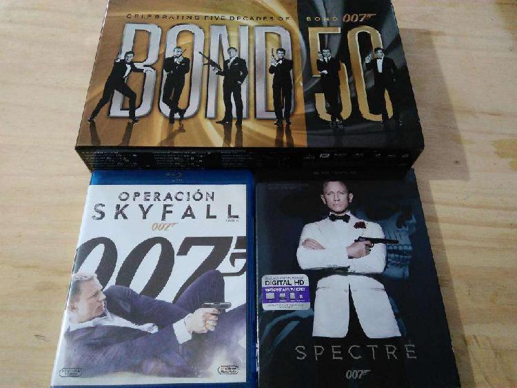 James Bond Edición 50 Aniversario Skyfall Y Spectre Bluray
