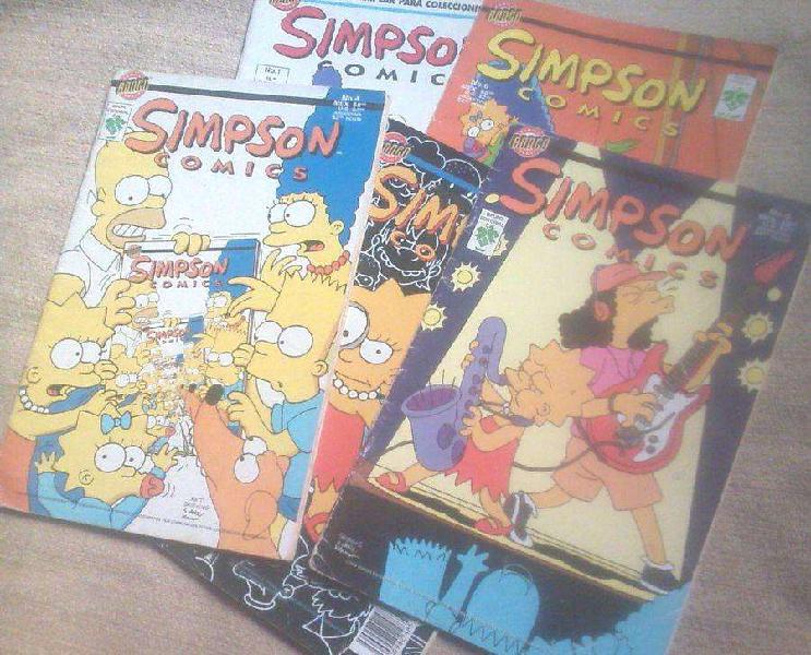 Los Simpsons 5 Comics