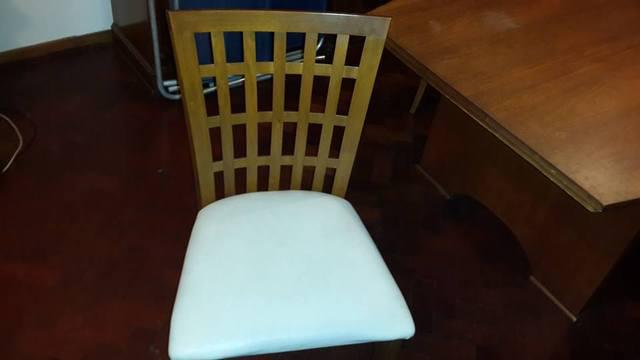Mesa de comedor de roble + 4 sillas