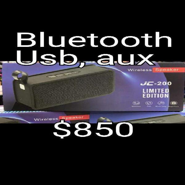 Parlante Bluetooth Mega Bass Sonido Hd