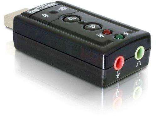 Placa De Sonido Usb 7.1 C/ Control Volumen Y Leds La Plata