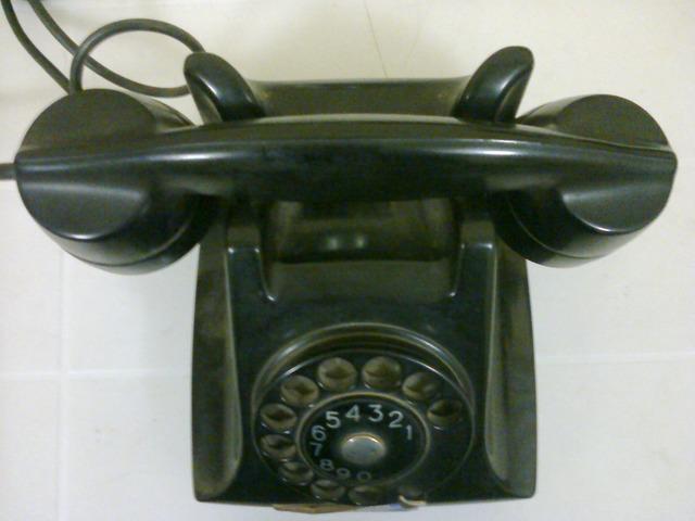 Telefono Antiguo Negro
