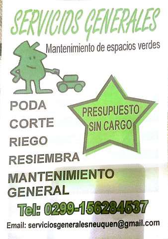 Servicio de Jardinería y Fumigación