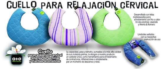 Almohadillas Y Cuellos Termicos Para Relajación Muscular