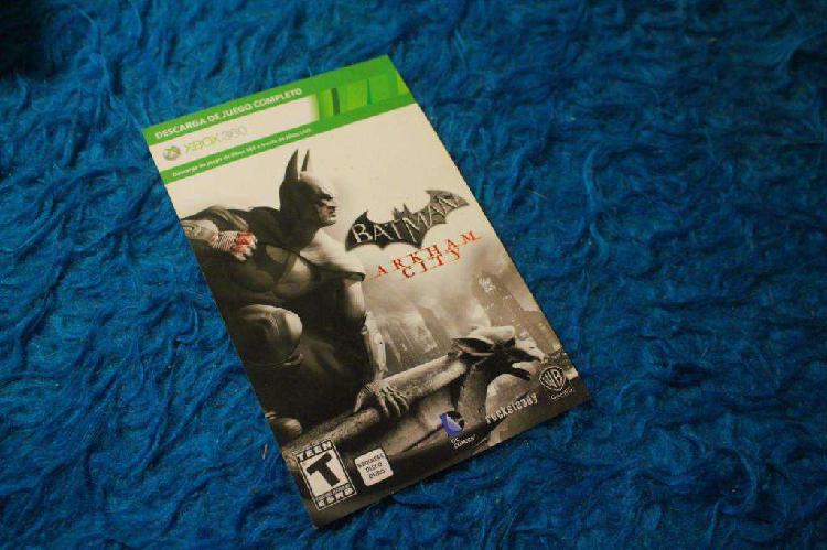 Batman Arkhan City Juego Original Xbox 360 / Xbox One