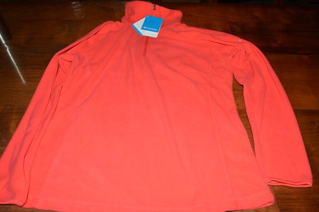 Buzo Micropolar Columbia XL Mujer color Coral