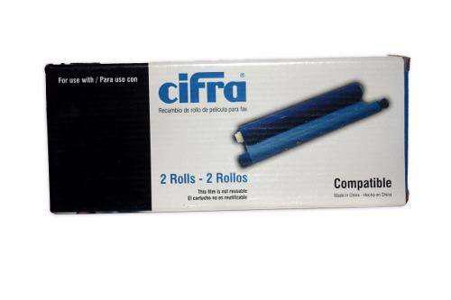 Papel Film Fax Brother pc402 y pc302 marca Cifra