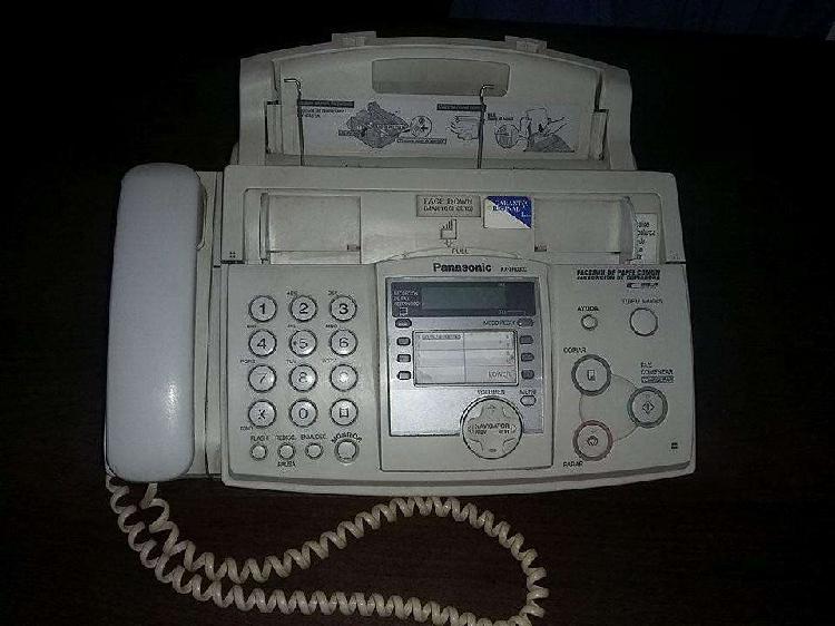 Se vende Fax Panasonic KXZAQ333 color blanco que trabaja con