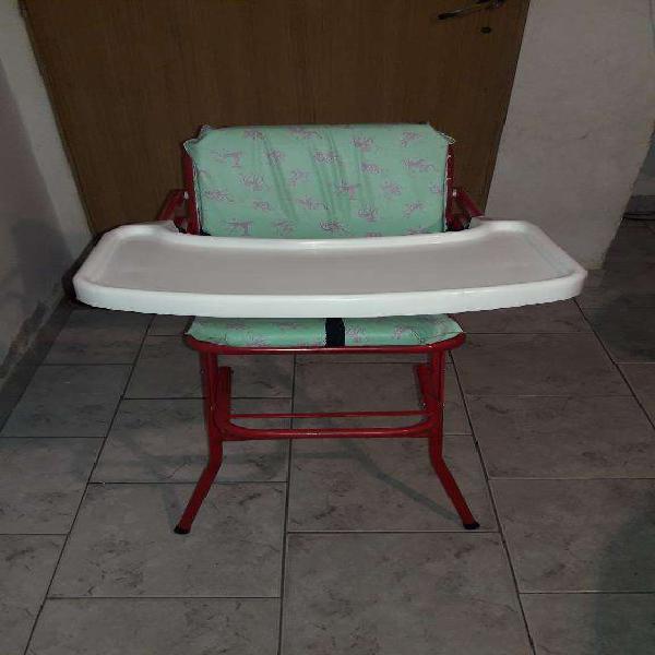 Silla Alta Bebe Comer Plegable