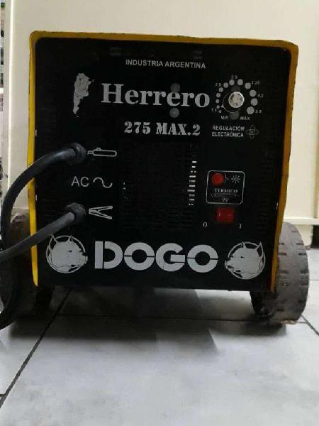 Soldadora Dogo 275 Amp Herrero Uso Industrial Electrodo