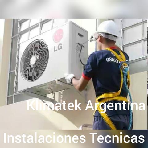 Instalación de aire acondicionado split