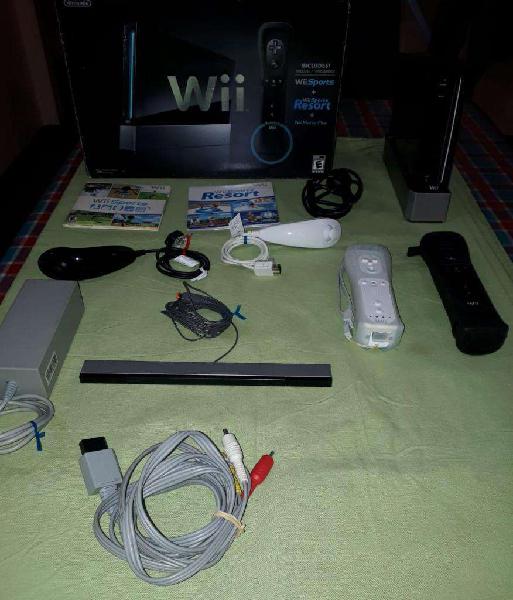 Nintendo Wii Negra Usada