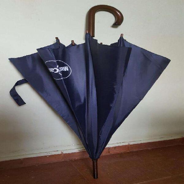 Paraguas Largo Clásico C Logo de Master