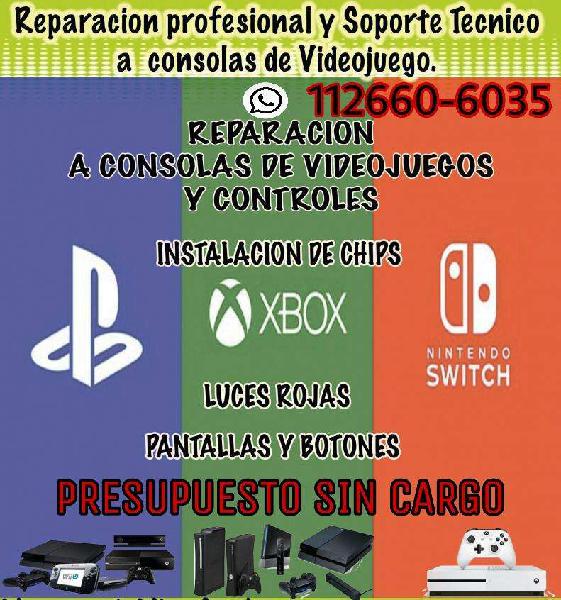 SERVICIO TECNICO PS4 PS3 XBOX360 Wii PS2 Y MAS CAP. FED.