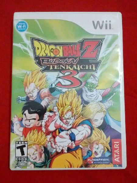 Wii Dragon Ball Z Budokai Tenkaichi 3