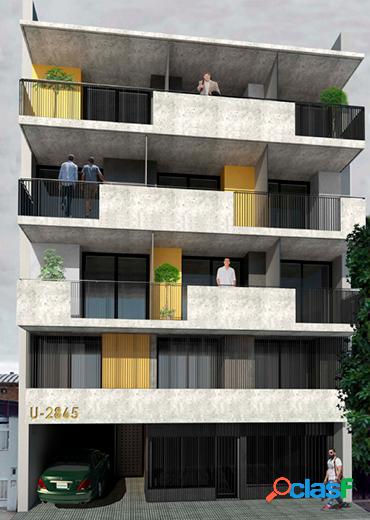 Departamento de 1 dormitorio con terraza exclusiva y balcón