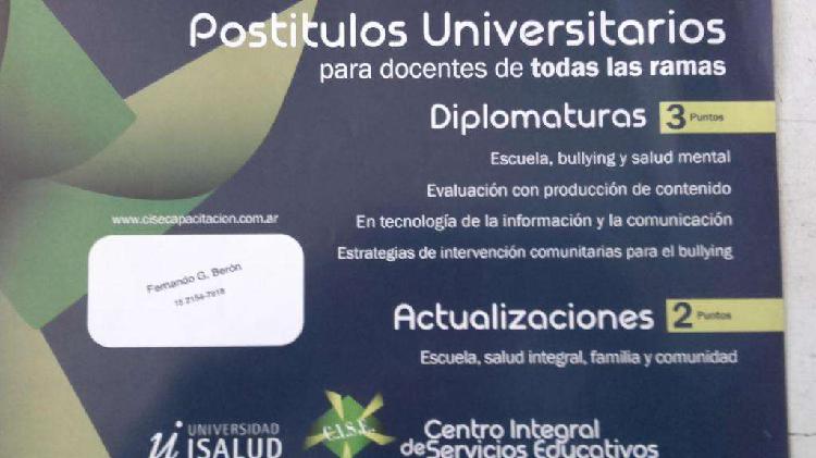 Diplomaturas en cuotas