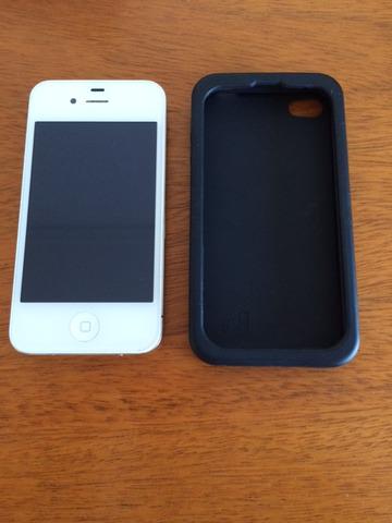 Apple Iphone 4 Blanco 8gb Impecable