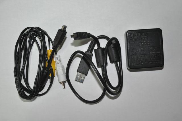 Cargador Adaptador Olympus Tough Tg-320 + Cable Usb Y Video