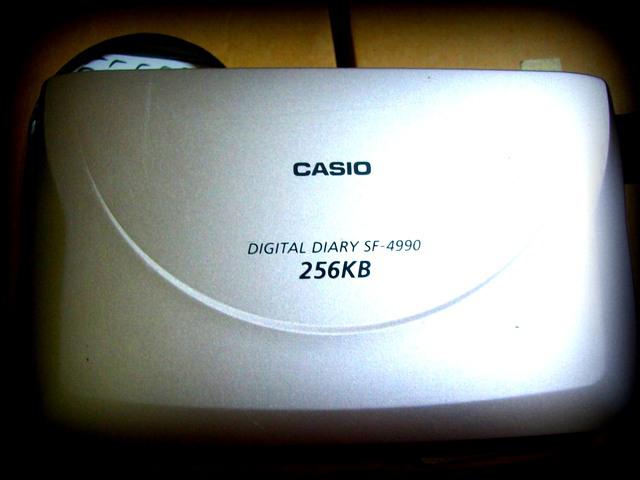 Vendo Agenda Digital Casio 4990