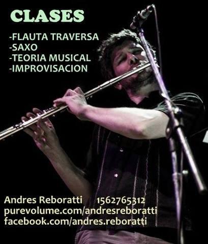 Clases de Flauta Traversa Y Saxo
