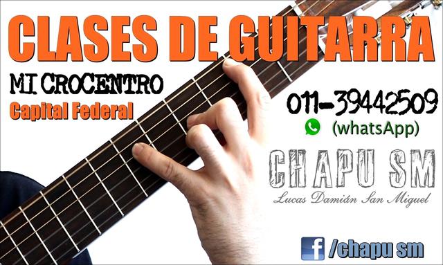 Clases de Guitarra - Microcentro