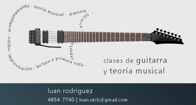 Clases de guitarra