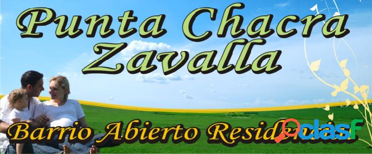 Punta chacra Zavalla - Barrio abierto residencial
