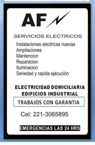 Servicios Electricos a Domicilio