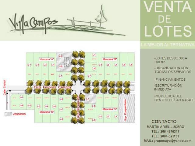 VENTA DE LOTES