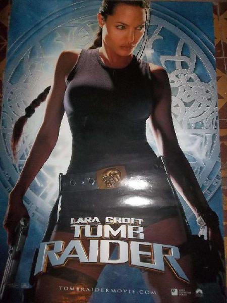 Afiche Cine Tomb Raider importado original