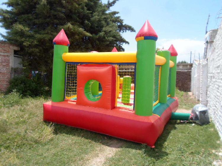 Castillo Inflable con dibujos Avengers con tobogan de salida