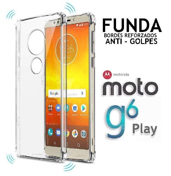 Funda Antigolpes Semirigida Motorola Moto G6 Play Rosario
