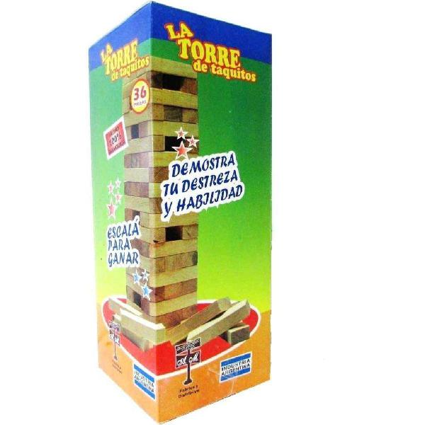 Jenga Torre De Taquitos Juego De Mesa